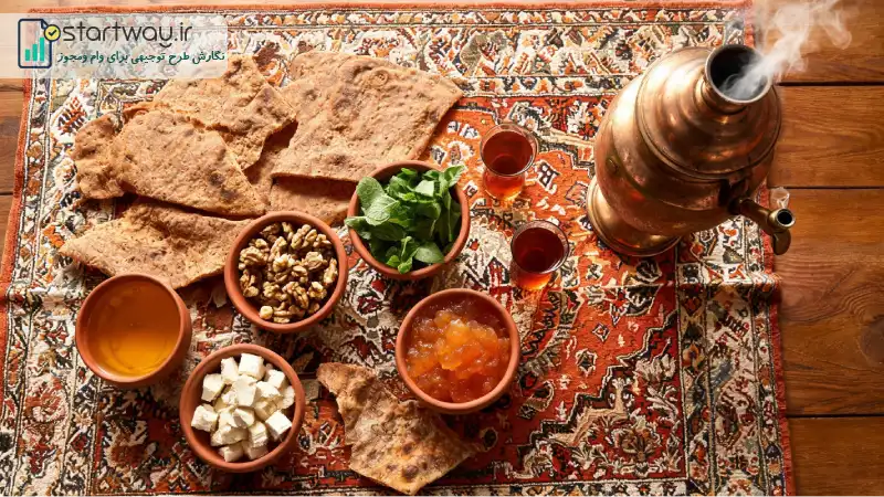 غذاها یکی از منابع درآمدی هستند