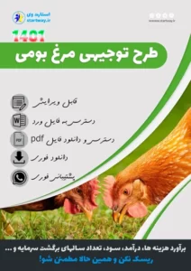 دانلود طرح توجیهی پرورش مرغ بومی 1401 - استارت وی