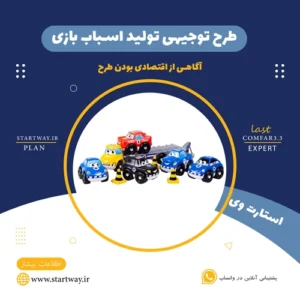 طرح توجیهی تولید اسباب بازی پلاستیکی - استارت وی