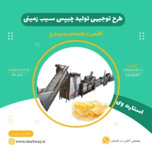 طرح توجیهی تولید چیپس سیب زمینی - استارت وی