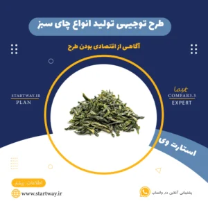 طرح توجیهی تولید چای سبز-استارت وی