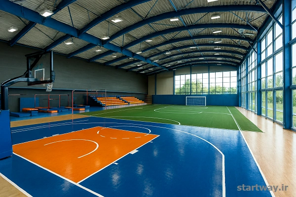 طرح توجیهی مجموعه ورزشی چندمنظوره - استارت وی