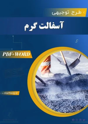 دانلود طرح توجیهی تولید آسفالت گرم