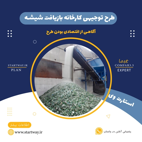 طرح توجیهی کارخانه بازیافت شیشه 🌟 (راهنمای جامع) 17 طرح توجیهی کارخانه بازیافت شیشه-استارت وی
