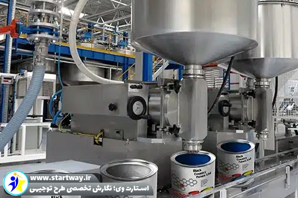 طرح توجیهی تولید رنگ دریایی - استارت وی