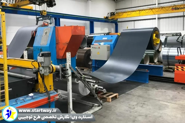 طرح توجیهی تولید ورق های کنگره دار 🌟(هزینه+اخذ وام) 2 طرح توجیهی تولید ورق های کنگره دار