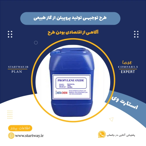 طرح توجیهی تولید پروپیلن از گاز طبیعی