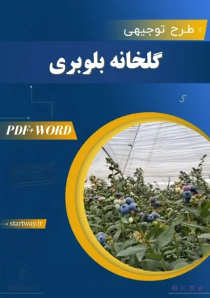 دانلود طرح توجیهی گلخانه بلوبری