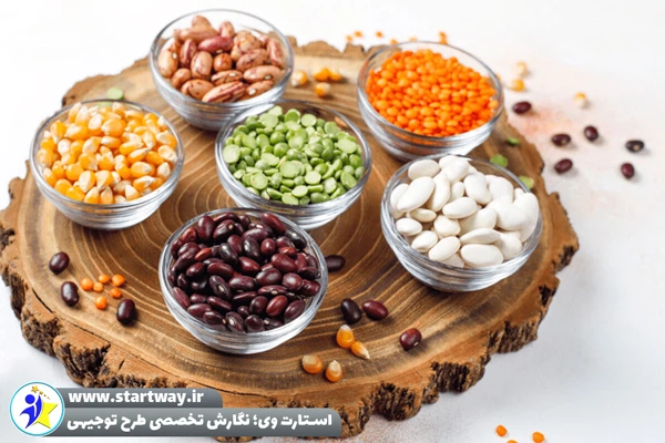 طرح بسته بندی حبوبات - استارت وی