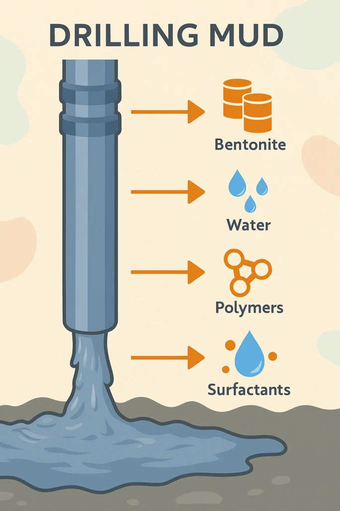 ترکیبات گل حفاری