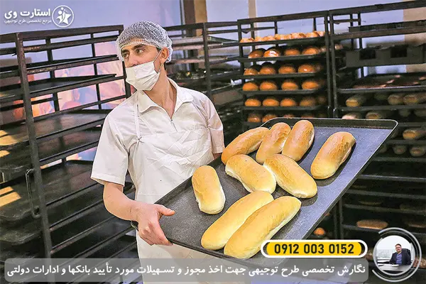 طرح توجیهی تولید نان فانتزی - استارت وی