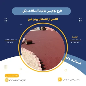 طرح توجیهی تولید آسفالت رنگی - استارت وی