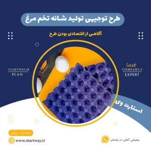 طرح توجیهی شانه تخم مرغ_استارت وی