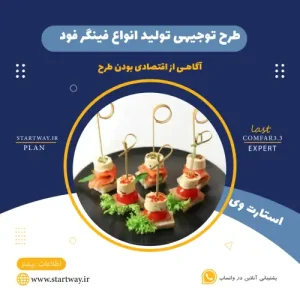 طرح توجیهی تولید فینگر فود-استارت وی